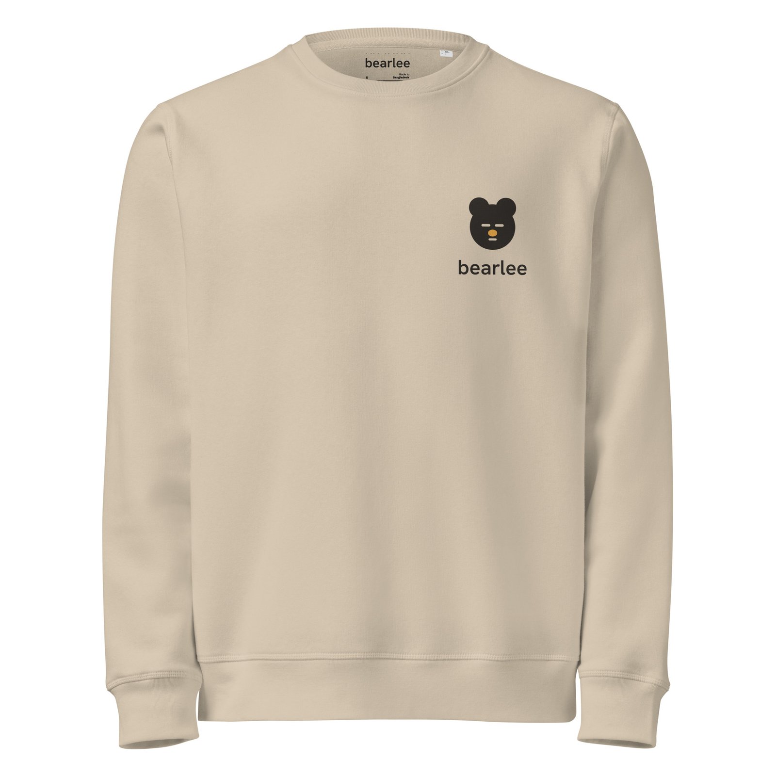 trying my best* | organic unisex sweatshirt | bearlee - Image 2