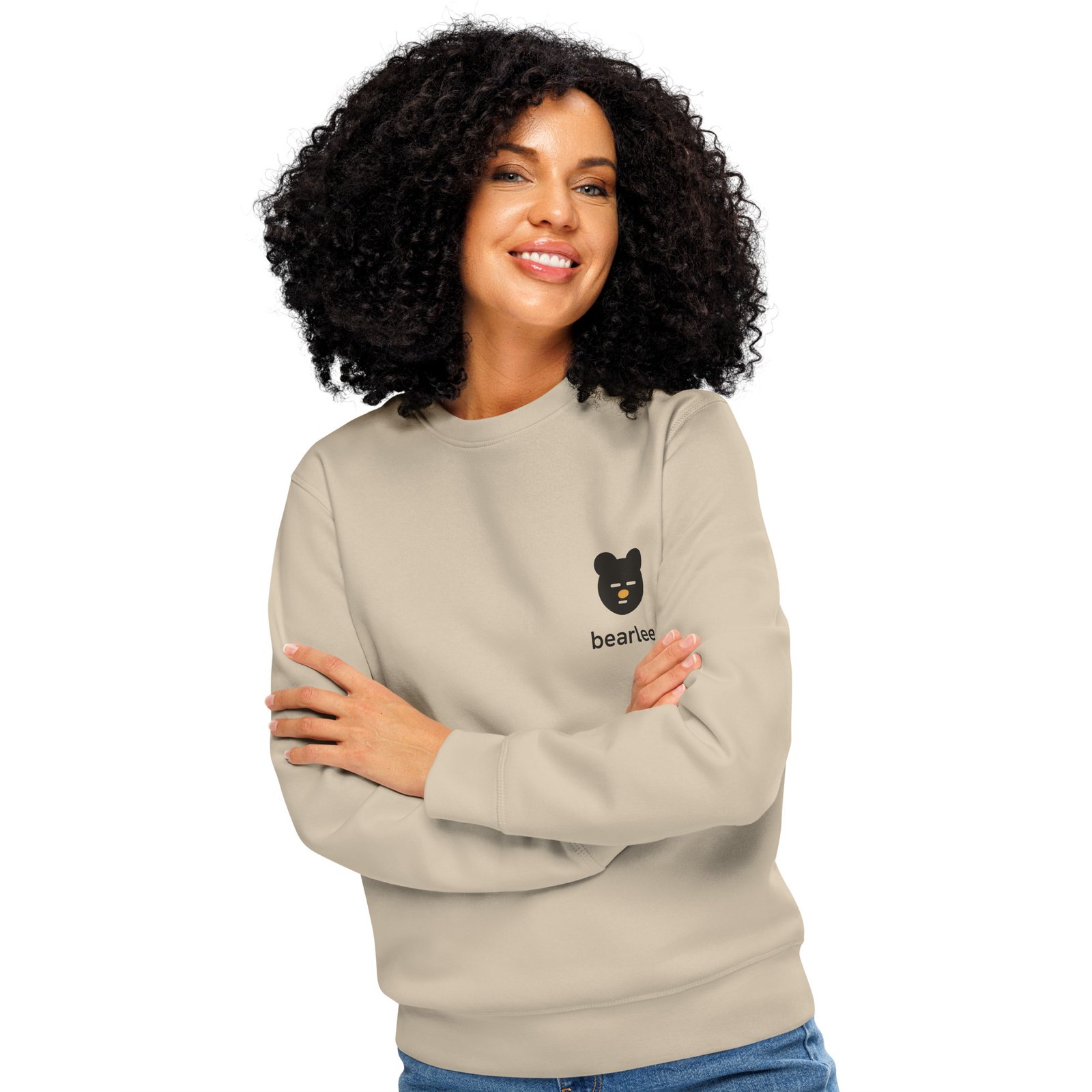 trying my best* | organic unisex sweatshirt | bearlee - Image 13