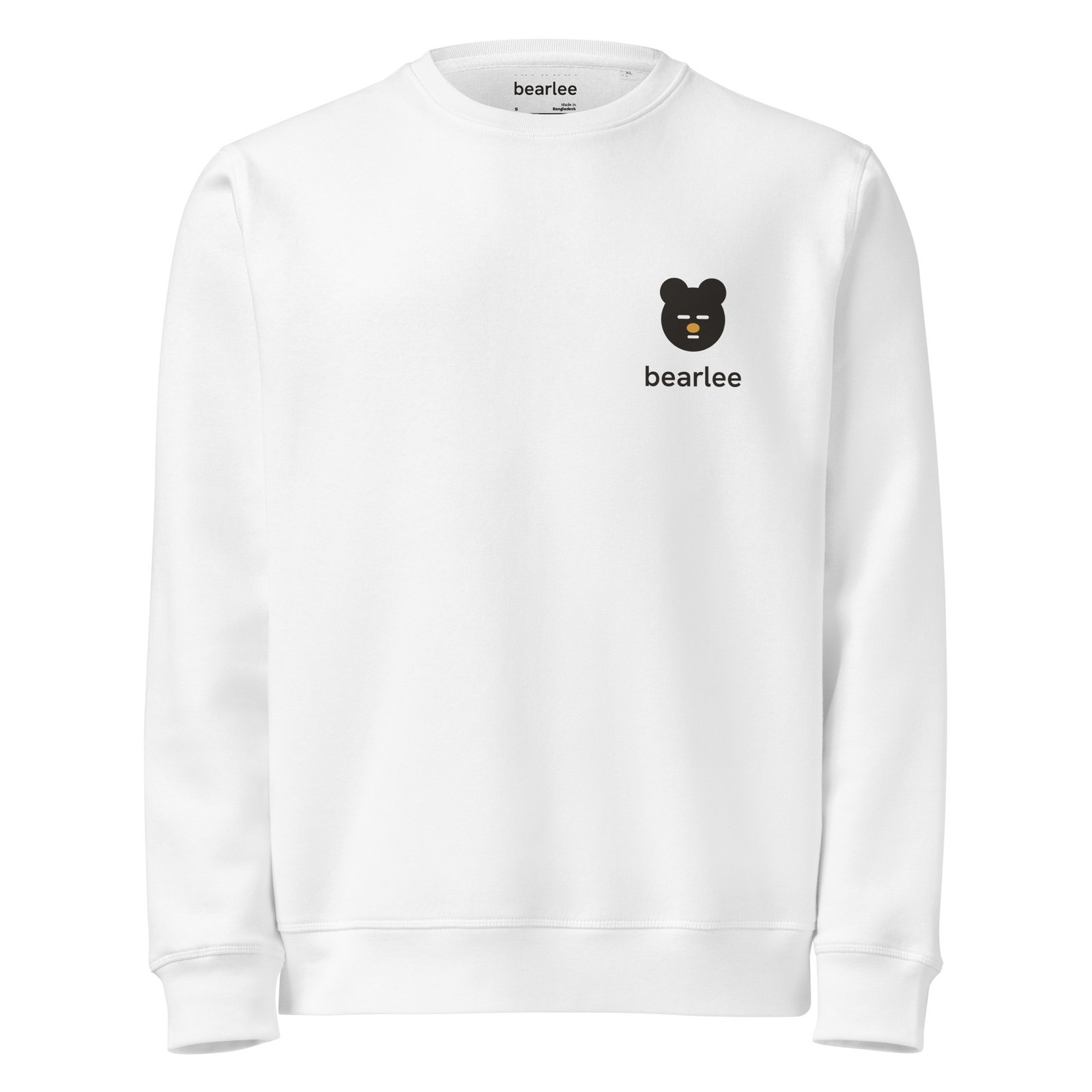 trying my best* | organic unisex sweatshirt | bearlee - Image 3
